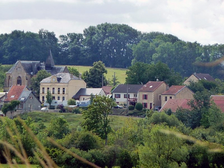 Vue sur le village - Rilly-sur-Aisne