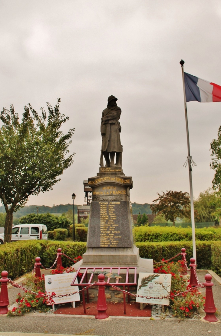 Monument aux Morts - Rimogne