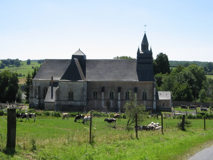 église st sulpice - Rumigny