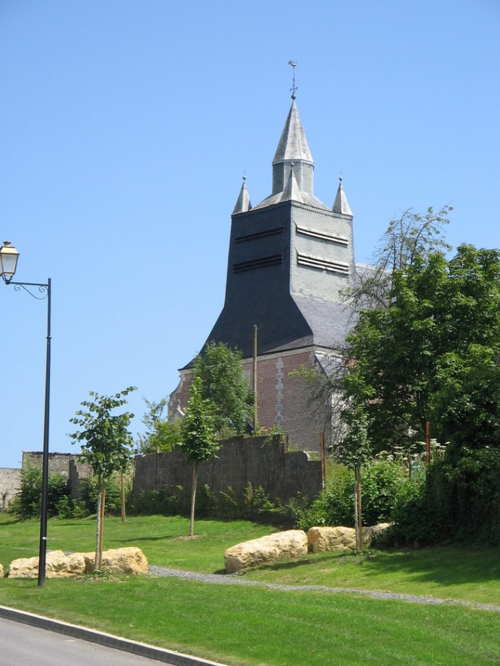 église st sulpice - Rumigny