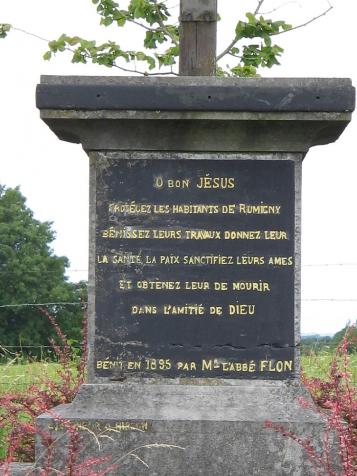 Calvaire route d'Antheny - Rumigny