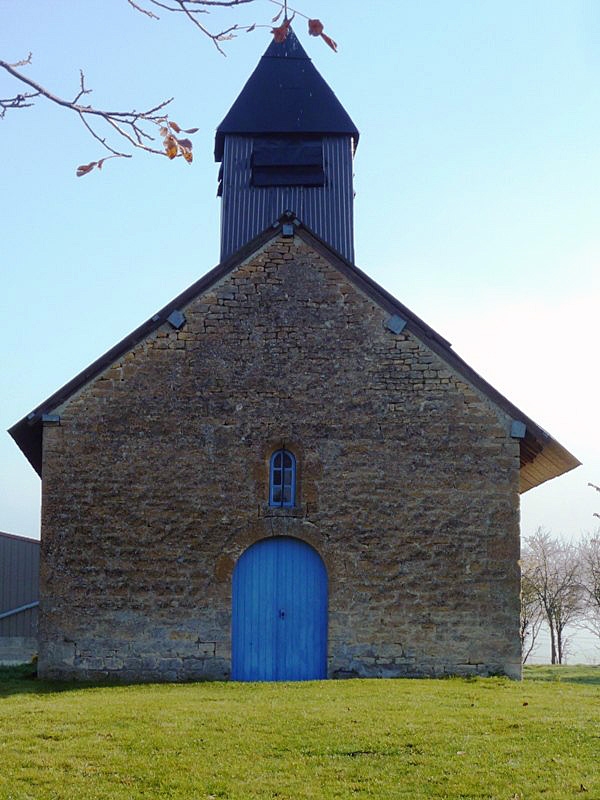 L'entrée de l'église de Mont de jeux - Saint-Lambert-et-Mont-de-Jeux