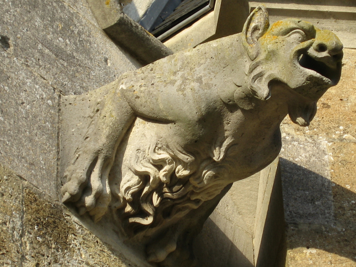 Gargouille de l'église Notre-Dame - Sainte-Vaubourg