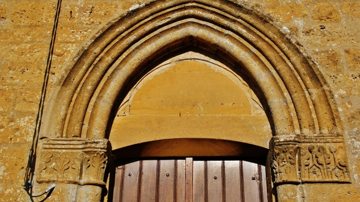 -église Saint-Martin ( Détail Portail ) - Sapogne-et-Feuchères