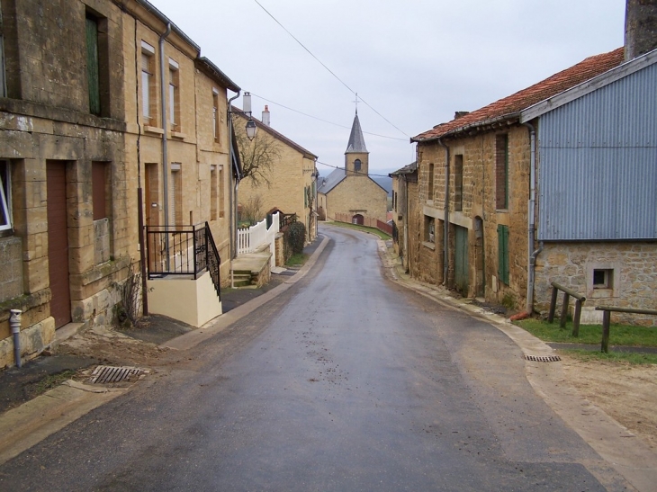 Rue de l'église - Sury