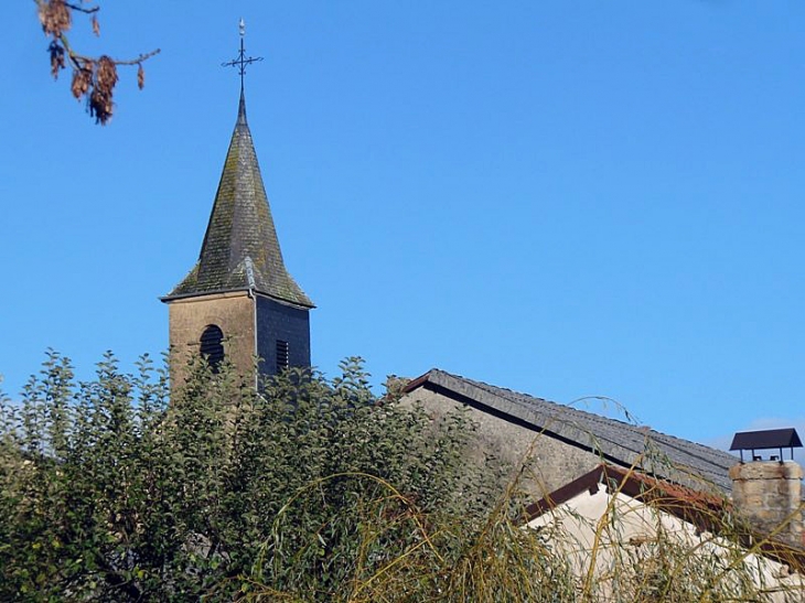 Vue sur l'église - Sury