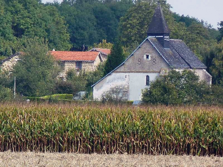 Vue sur l'église - Taizy