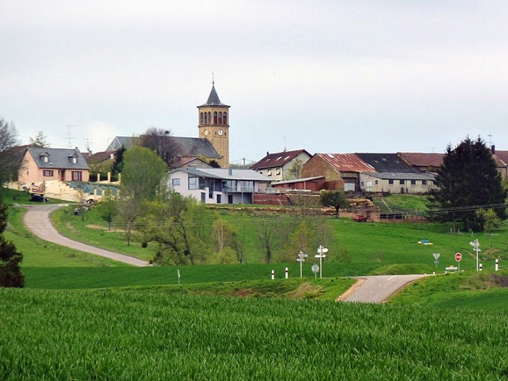 Vue sur le village - Vaux-lès-Mouzon