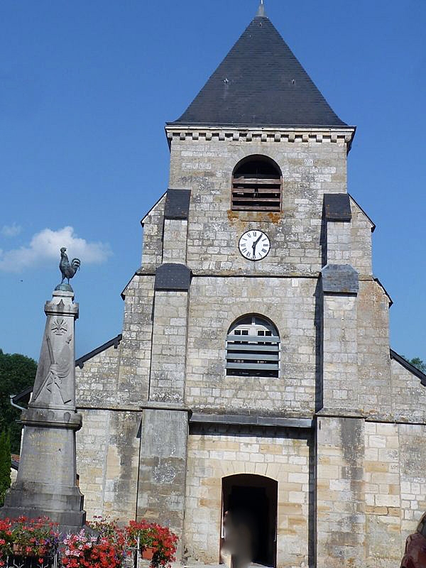 L'église - Vaux-Montreuil