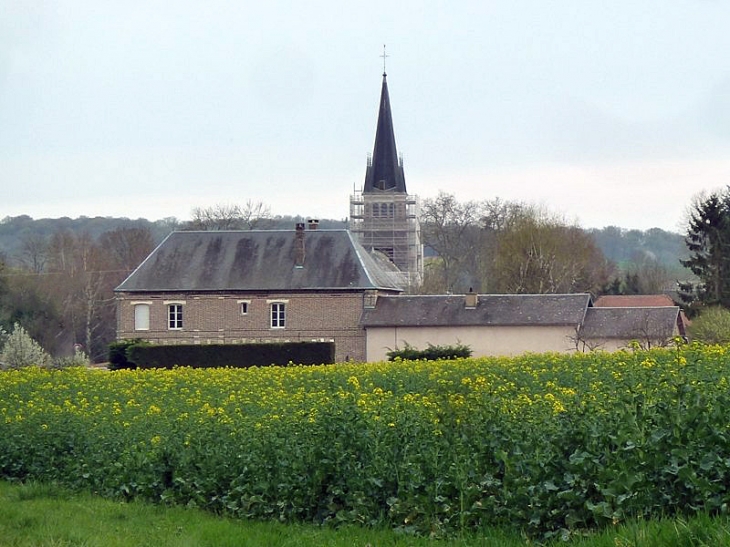 Vue sur le village - Bercenay-en-Othe