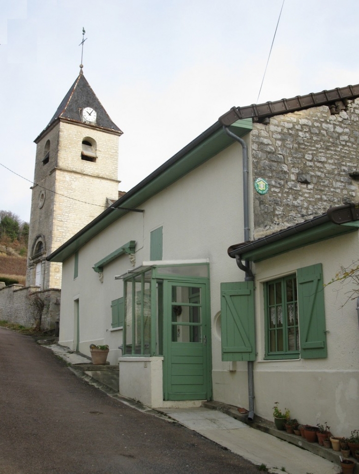 Bergères, rue de l'Eglise