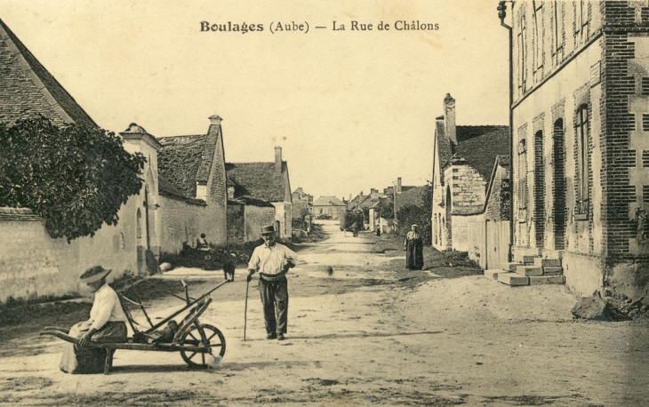 Route de chalons - Boulages