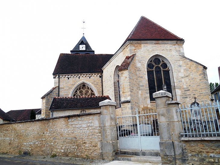 L'église - Bourguignons