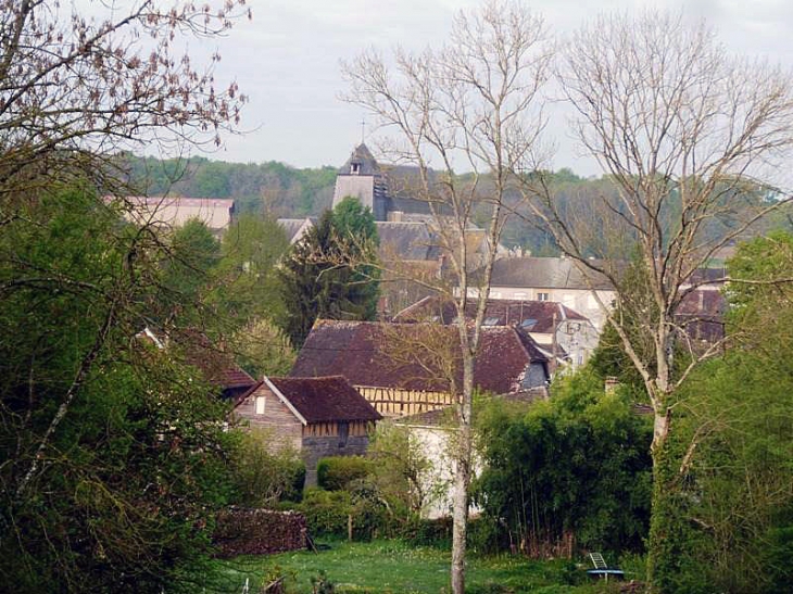 Vue sur le bourg - Chaource