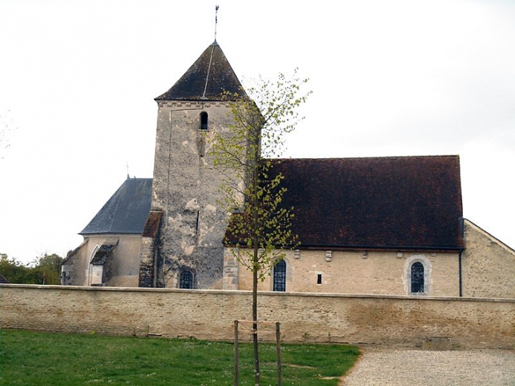 L'église - Courtenot