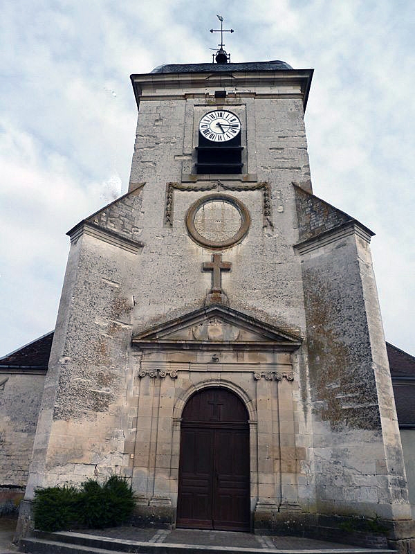 L'église - Estissac