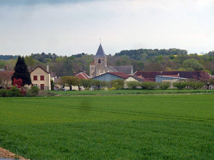 Vue sur le village - Jully-sur-Sarce