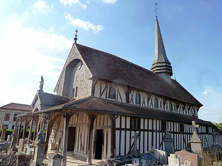 L'église à pans de bois - Lentilles