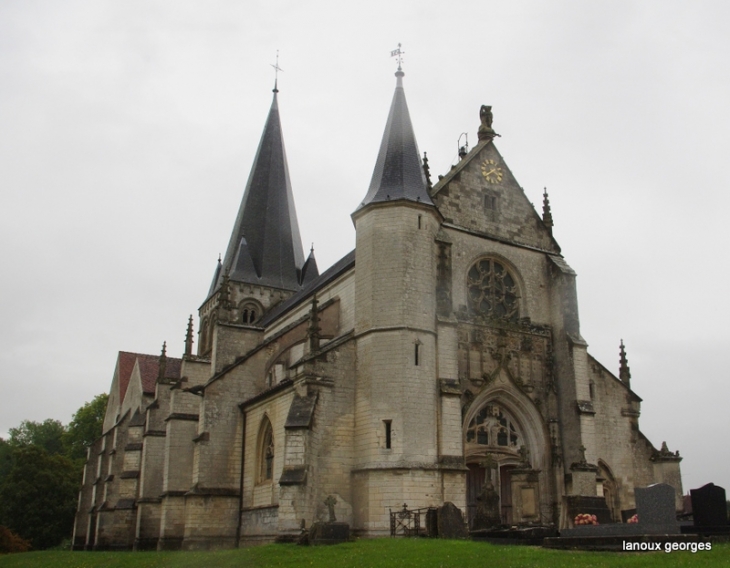 église ste Tanche - Lhuître