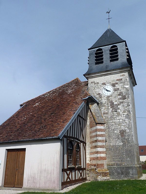 L'église - Mesnil-Sellières