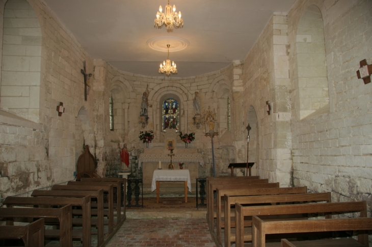 EGLISE INTERIEUR - Pars-lès-Chavanges