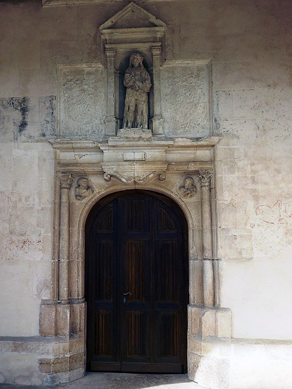 La porte de l'église - Polisy