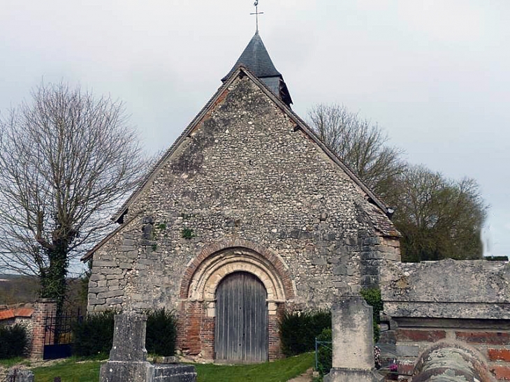 La porte de la chapelle - Saint-Benoist-sur-Vanne