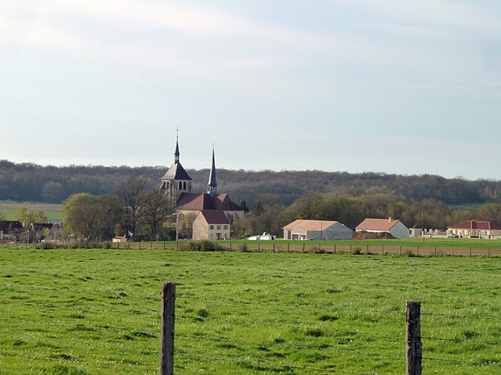 Vue sur le village - Soulaines-Dhuys