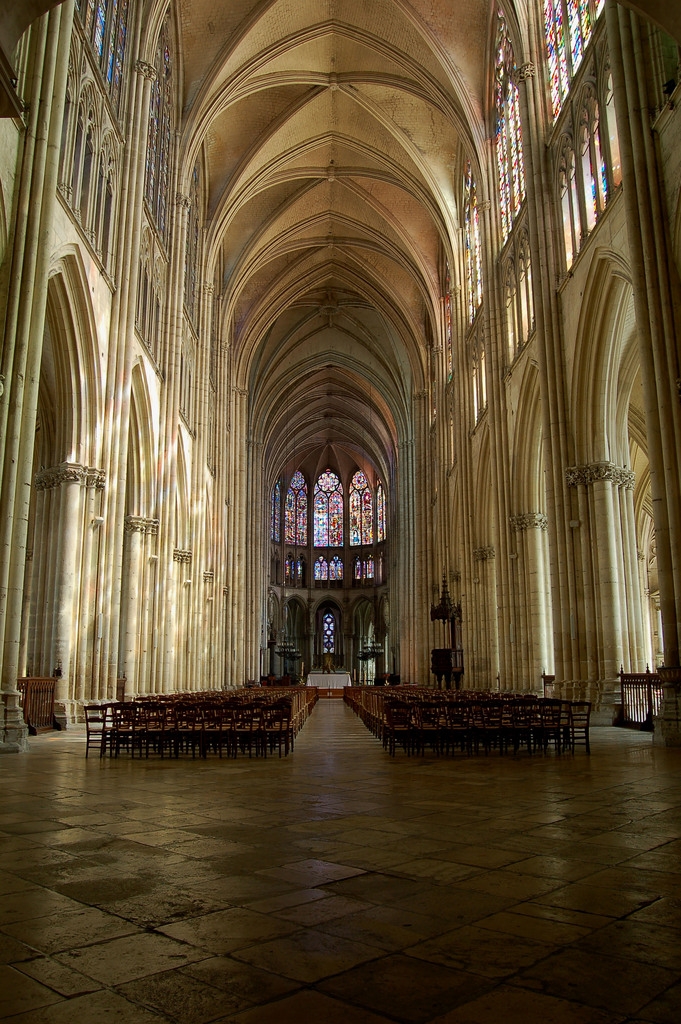 Cathédrale intérieure - Troyes