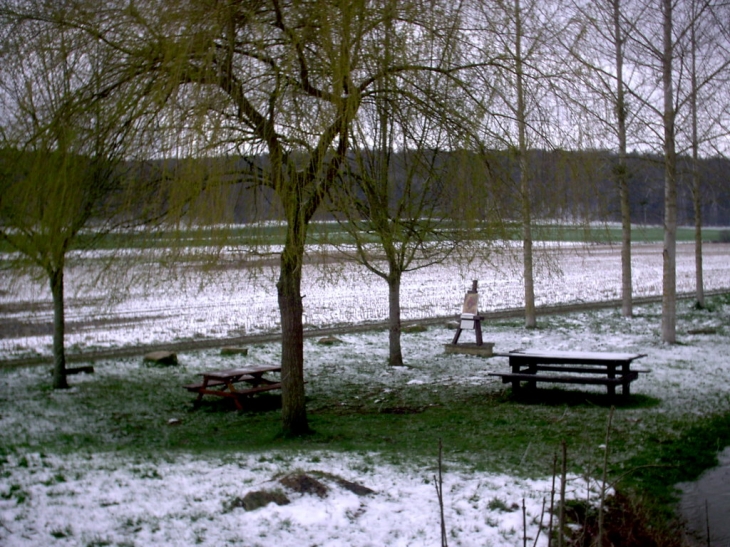 Sous la neige - Verpillières-sur-Ource