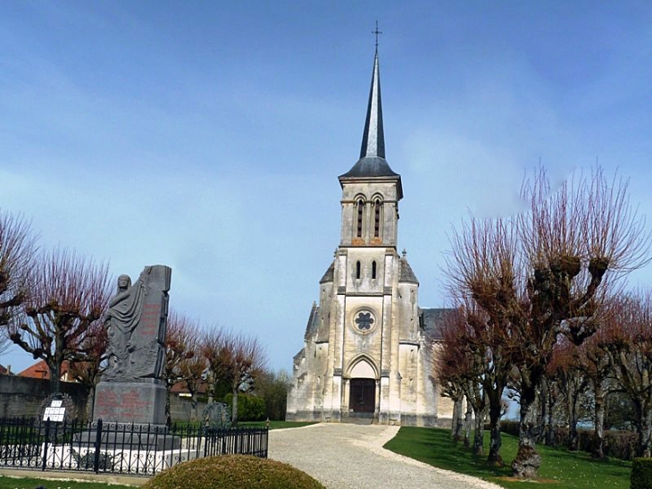 L'église - Villechétif