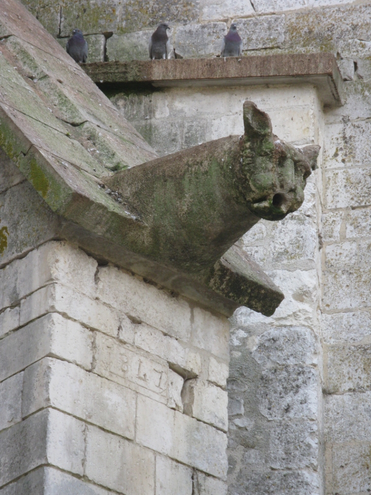 Villemaur-sur-Vanne, détail de l'église