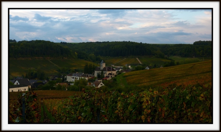 VUE DU VILLAGE - Viviers-sur-Artaut