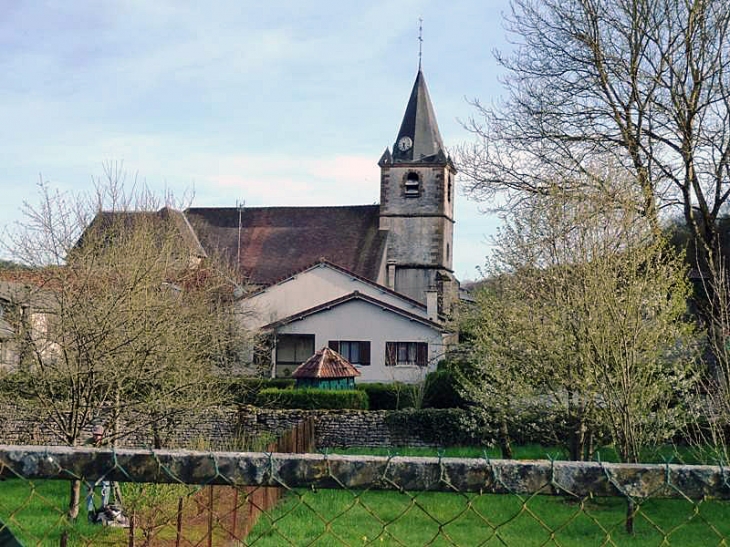 Vue sur le village - Beurville