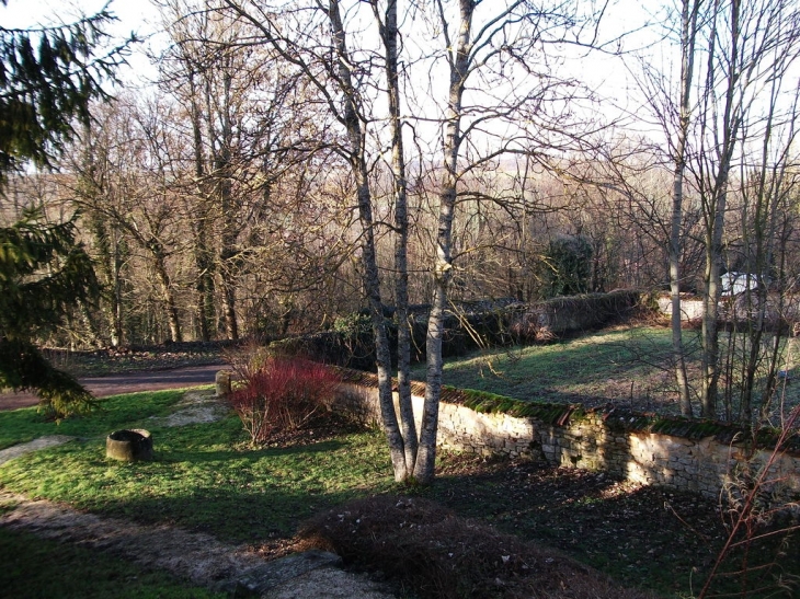 église Notre Dame depuis le chemin des fossés - Bourmont