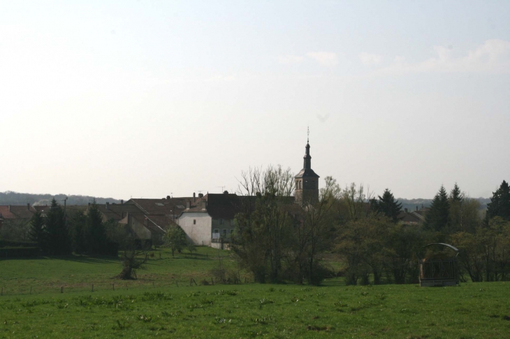 Vue générale sur Breuvannes en Bassigny - Breuvannes-en-Bassigny