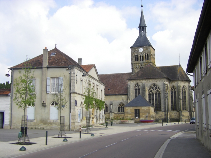 Mairie et eglise de Ceffonds