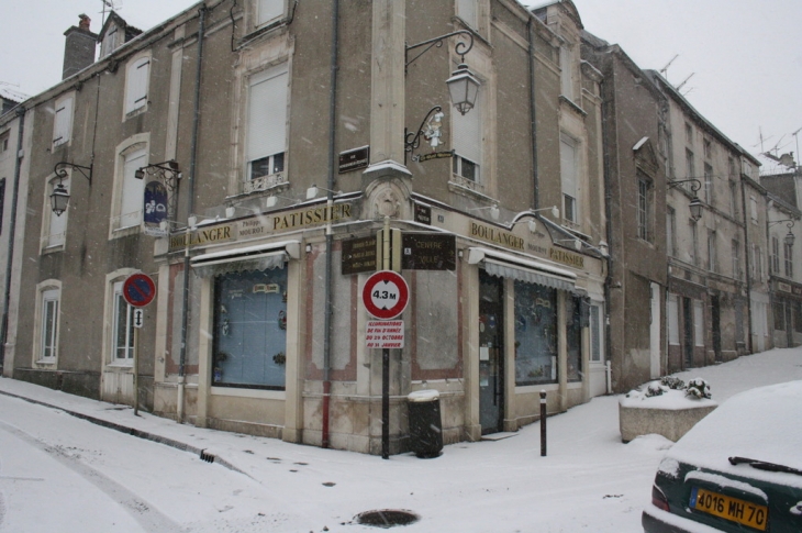 Chaumont sous la neige