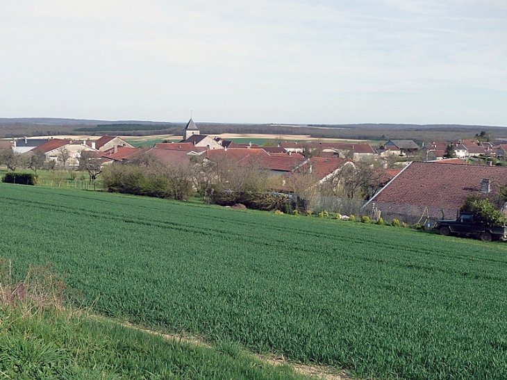 Vue sur le village - Colombey-les-Deux-Églises