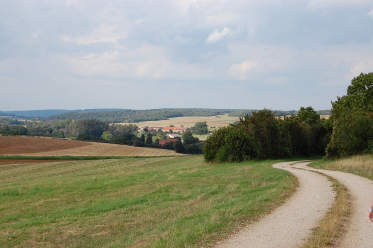 Vue sur le village - Coublanc