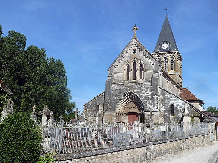 L'église de Braucourt - Éclaron-Braucourt-Sainte-Livière