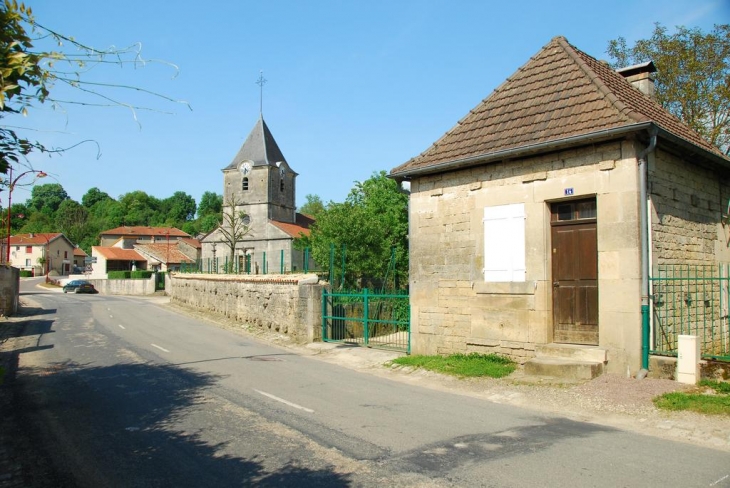 En venant de Sommeville - Fontaines-sur-Marne