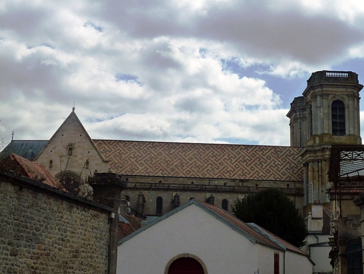Le toit de la cathédrale - Langres