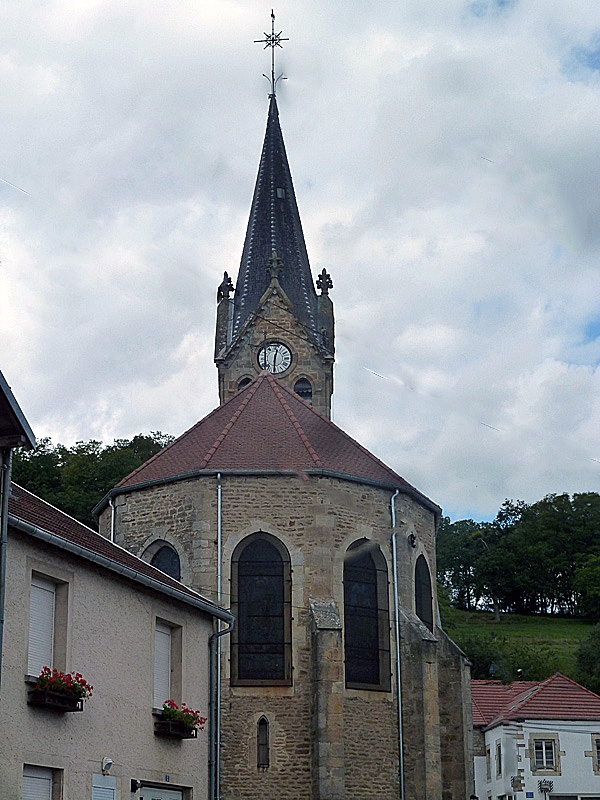 Derrière l'église - Longeau-Percey
