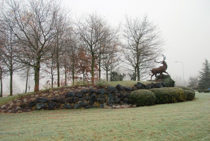 Le rond point des bas Fourneaux - Saint-Dizier