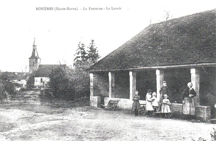 Fontaine et Lavoir Rozières - Sommevoire