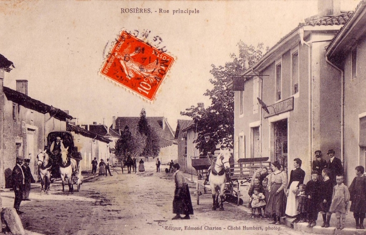 Rue Principale Rozières - Sommevoire