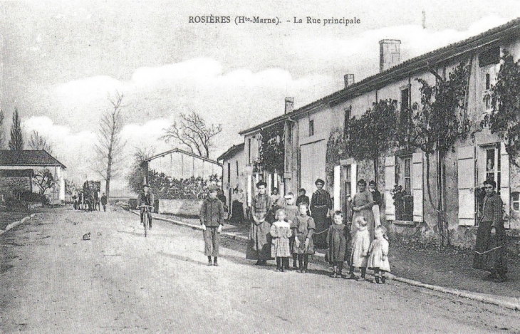 Rue Principale Rozières - Sommevoire