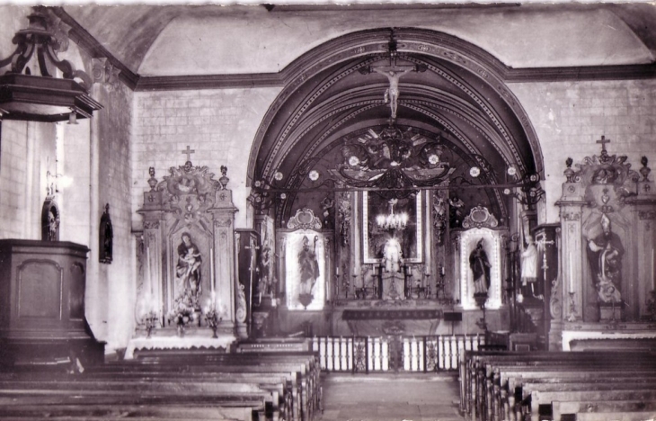 Eglise Intérieur - Viéville