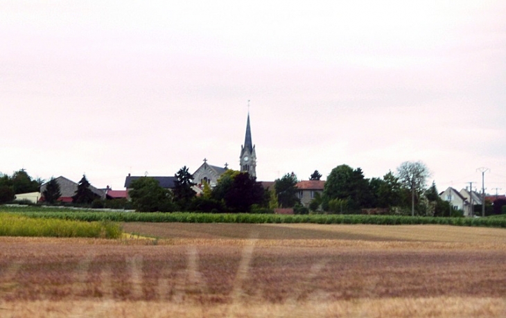 Le village visible de loin - Brimont